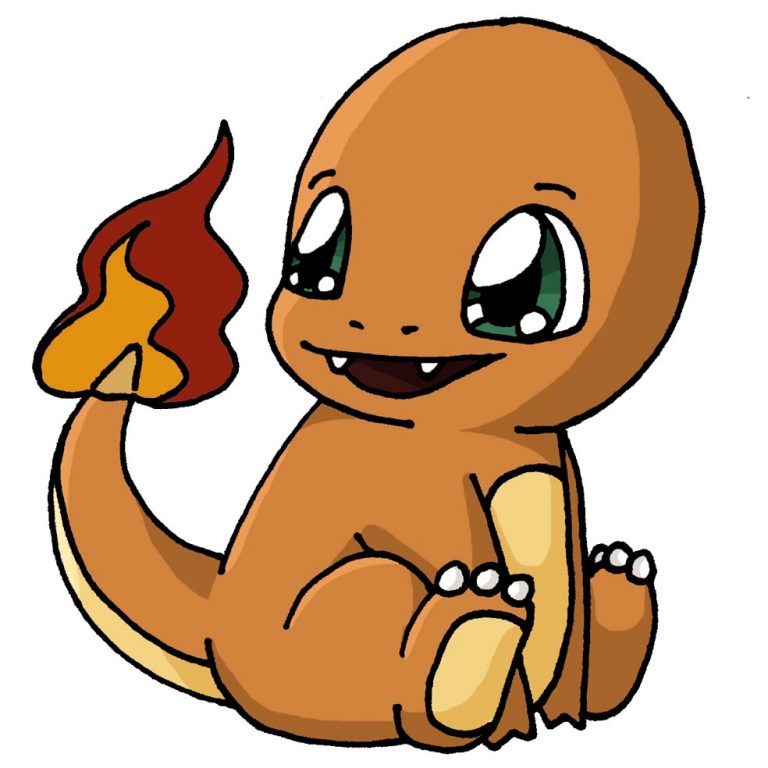 charmander-kawaii - Dibujando con Vani