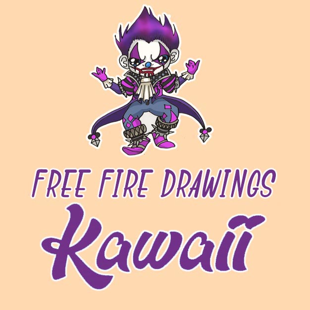 kawaii free fire drawings