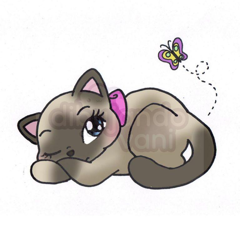 gato-chibi-kawaii – Dibujando con Vani