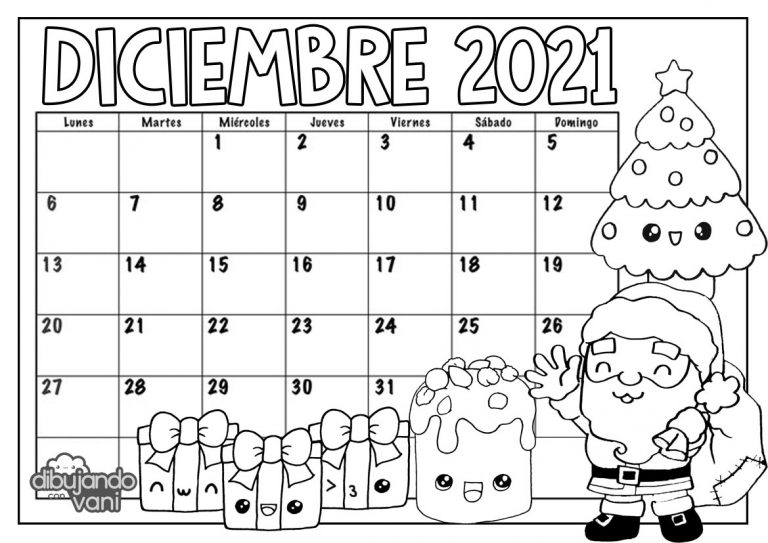 Calendario Diciembre 2022 Para Imprimir Gratis 3552