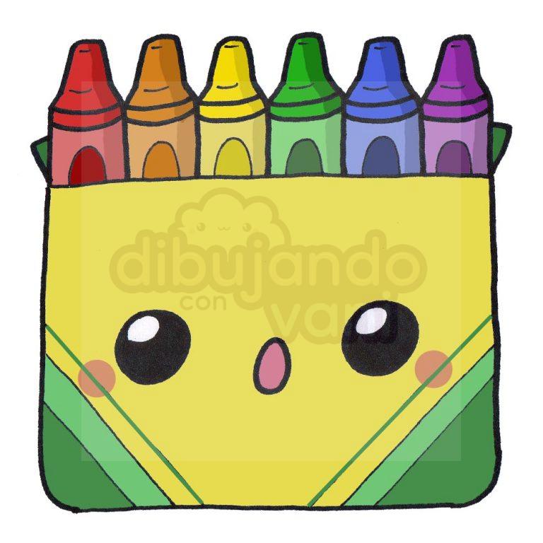 crayones-kawaii.jpg - Dibujando con Vani