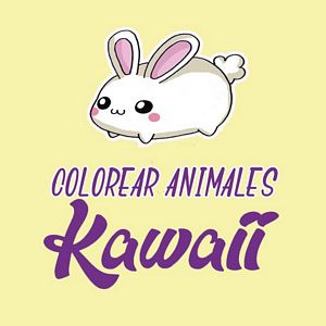 colorear animales kawaii