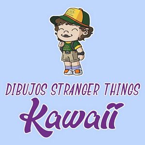 menu dibujos stranger things kawaii