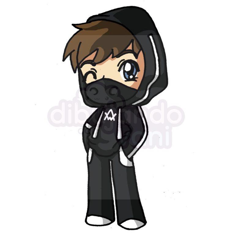 alan-walker-kawaii - Dibujando con Vani